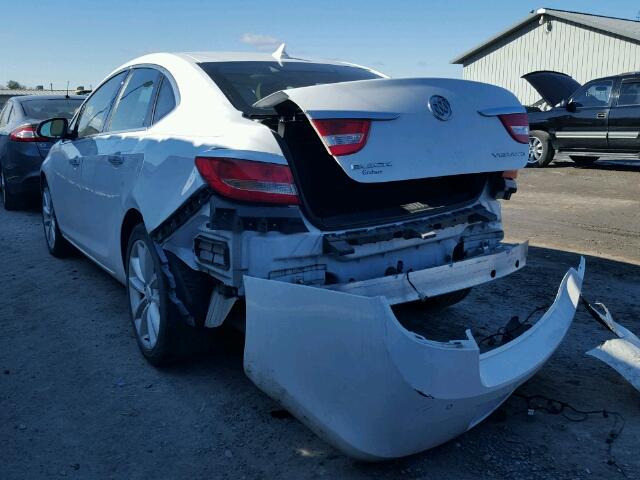 1G4PR5SK1D4154212 - 2013 BUICK VERANO CON WHITE photo 3