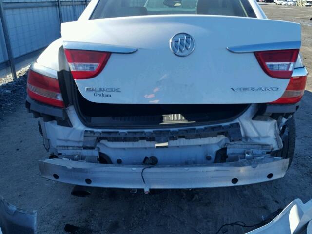 1G4PR5SK1D4154212 - 2013 BUICK VERANO CON WHITE photo 9