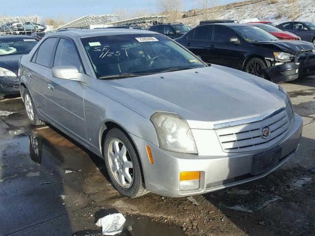 1G6DM57T170120616 - 2007 CADILLAC CTS SILVER photo 1