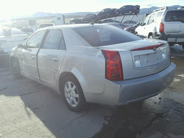 1G6DM57T170120616 - 2007 CADILLAC CTS SILVER photo 3