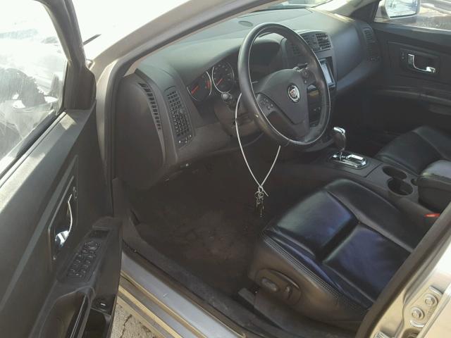 1G6DM57T170120616 - 2007 CADILLAC CTS SILVER photo 9