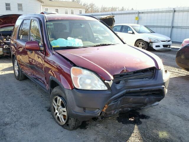 SHSRD78823U157462 - 2003 HONDA CR-V EX MAROON photo 1