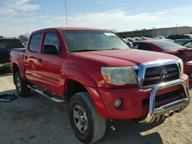 3TMJU62N17M046769 - 2007 TOYOTA TACOMA DOU RED photo 1