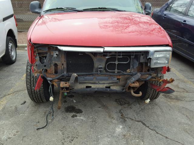 1GNDT13W4T2123590 - 1996 CHEVROLET BLAZER RED photo 9