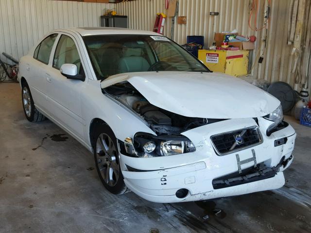 YV1RS592X92726480 - 2009 VOLVO S60 2.5T WHITE photo 1