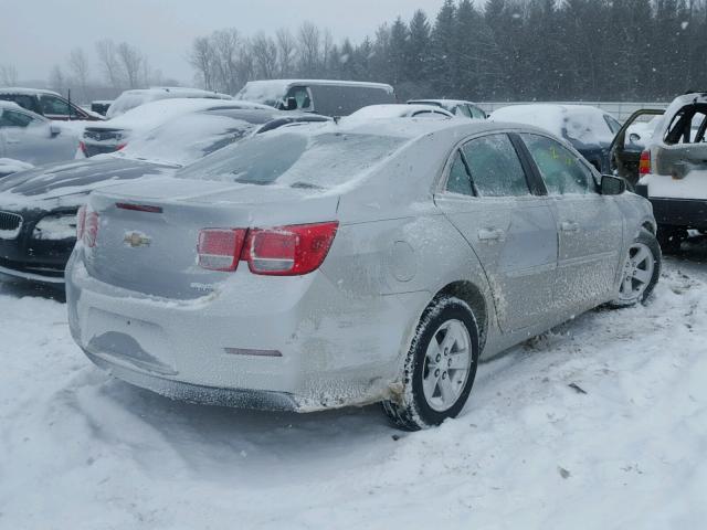 1G11A5SA5DF313447 - 2013 CHEVROLET MALIBU LS SILVER photo 4