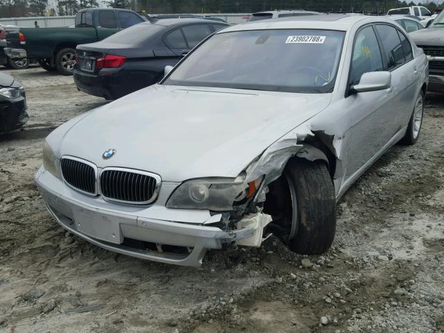 WBAHN835X6DT27076 - 2006 BMW 750 LI SILVER photo 2