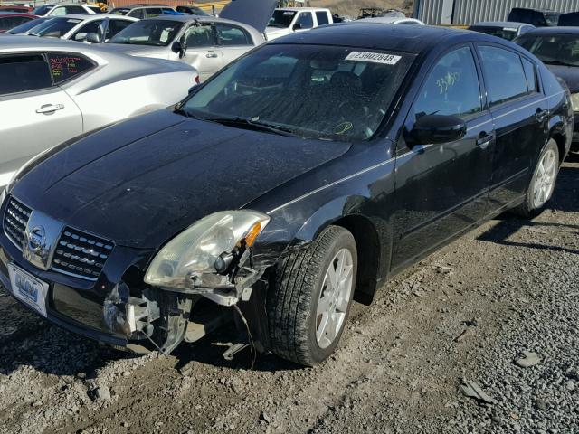 1N4BA41E36C864030 - 2006 NISSAN MAXIMA SE BLACK photo 2