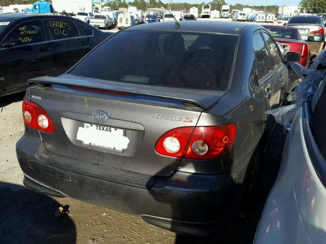 1NXBR32EX5Z424192 - 2005 TOYOTA COROLLA CE GRAY photo 4