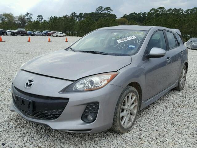 JM1BL1L59C1504669 - 2012 MAZDA 3 S GRAY photo 2