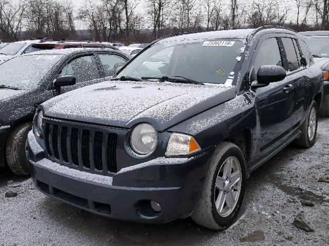 1J8FF47W07D581909 - 2007 JEEP COMPASS CHARCOAL photo 2