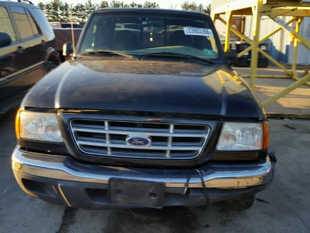 1FTYR14VX3TA06492 - 2003 FORD RANGER SUP BLACK photo 9