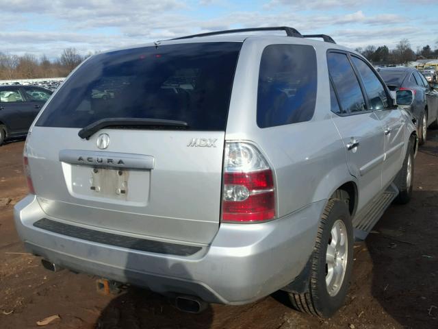 2HNYD18246H537830 - 2006 ACURA MDX SILVER photo 4