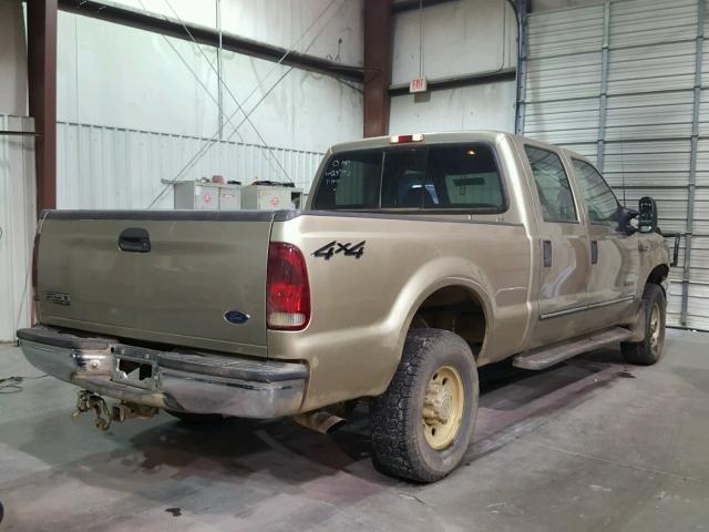 3FTNW21F6YMA28106 - 2000 FORD F250 SUPER TAN photo 4