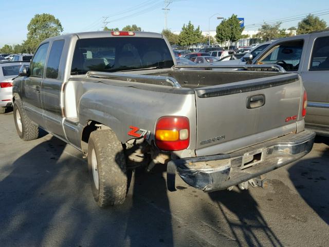 2GTEK19T7Y1185327 - 2000 GMC NEW SIERRA GRAY photo 3