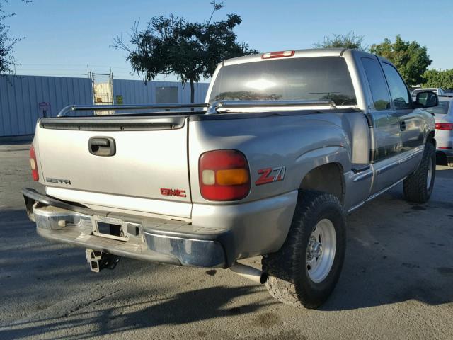 2GTEK19T7Y1185327 - 2000 GMC NEW SIERRA GRAY photo 4