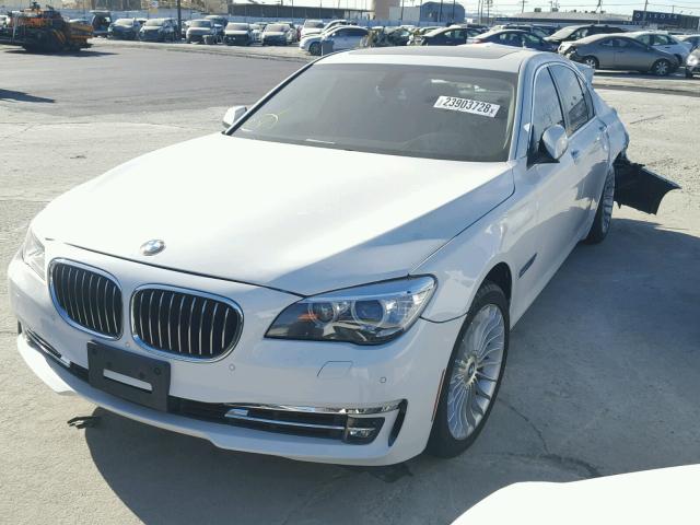 WBAYE4C50DDW22547 - 2013 BMW 740 LI WHITE photo 2