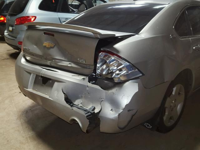 2G1WD58C689151929 - 2008 CHEVROLET IMPALA SUP 银色 照片 9