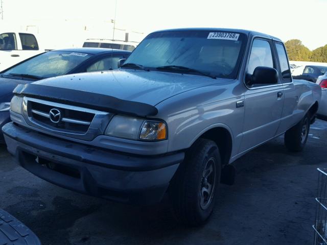 4F4YR16U61TM05263 - 2001 MAZDA B3000 CAB SILVER photo 2