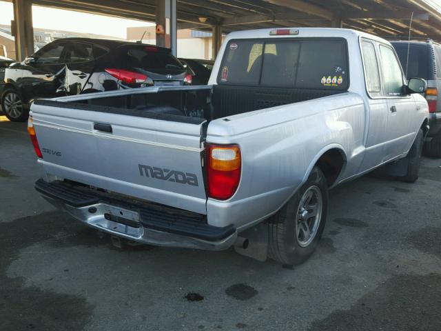 4F4YR16U61TM05263 - 2001 MAZDA B3000 CAB SILVER photo 4