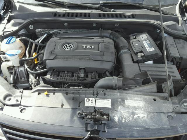 3VWD07AJ7EM329331 - 2014 VOLKSWAGEN JETTA SE GRAY photo 7