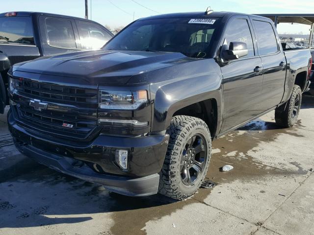 3GCUKSEC8GG320425 - 2016 CHEVROLET SILVERADO BLACK photo 2