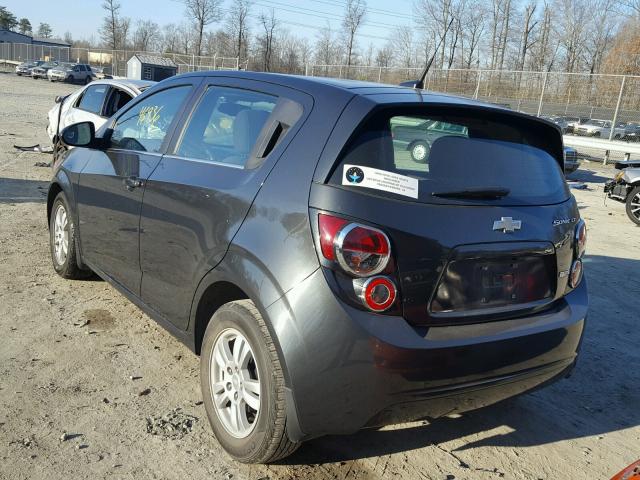 1G1JC6SB9E4232960 - 2014 CHEVROLET SONIC LT GRAY photo 3