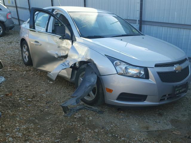 1G1PC5SB1E7397341 - 2014 CHEVROLET CRUZE LT SILVER photo 1