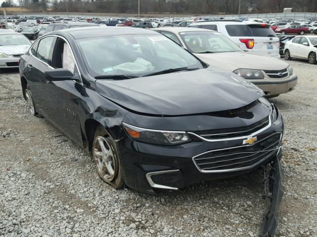 1G1ZB5ST3HF255152 - 2017 CHEVROLET MALIBU LS BLACK photo 1