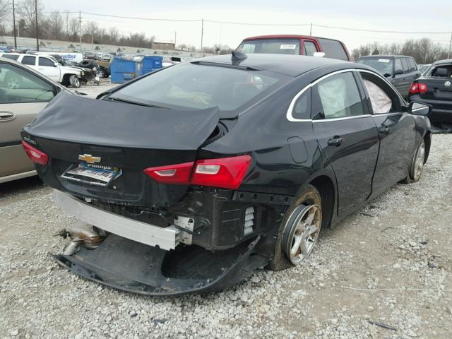 1G1ZB5ST3HF255152 - 2017 CHEVROLET MALIBU LS BLACK photo 4