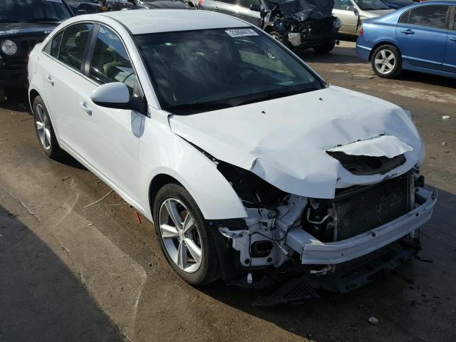 1G1PE5SB1F7184935 - 2015 CHEVROLET CRUZE LT WHITE photo 1