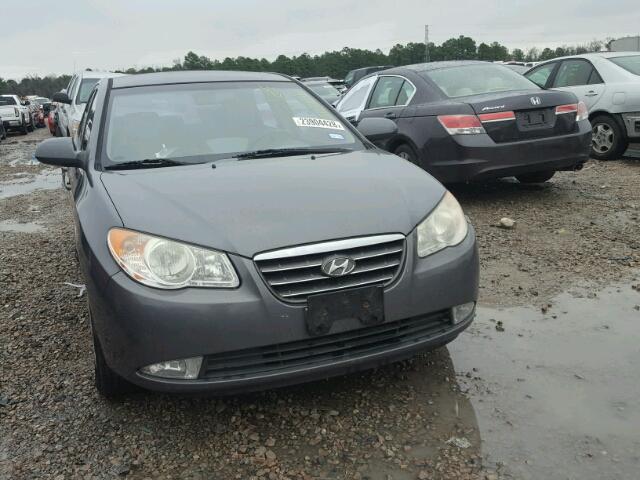 KMHDU46D79U628677 - 2009 HYUNDAI ELANTRA GL GRAY photo 10