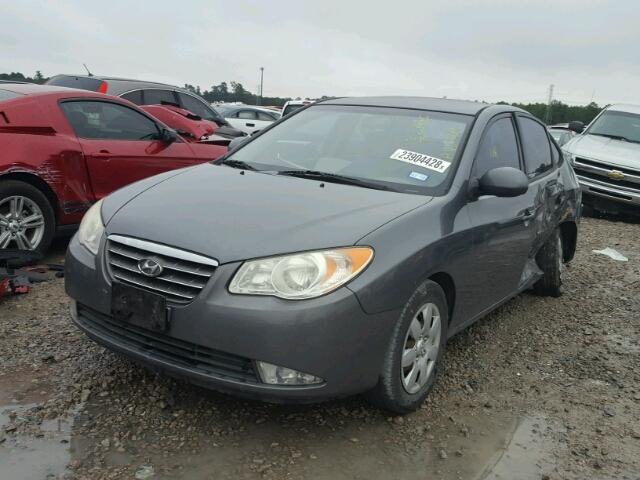 KMHDU46D79U628677 - 2009 HYUNDAI ELANTRA GL GRAY photo 2