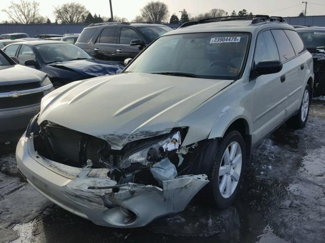 4S4BP61C567315081 - 2006 SUBARU LEGACY OUT BEIGE photo 2