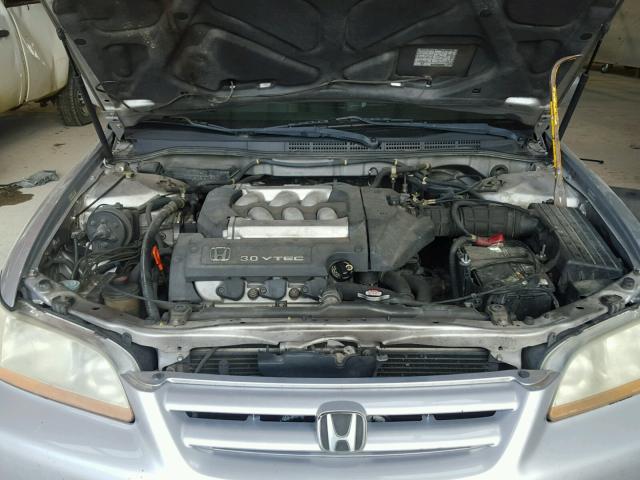 1HGCG16532A040847 - 2002 HONDA ACCORD EX SILVER photo 7