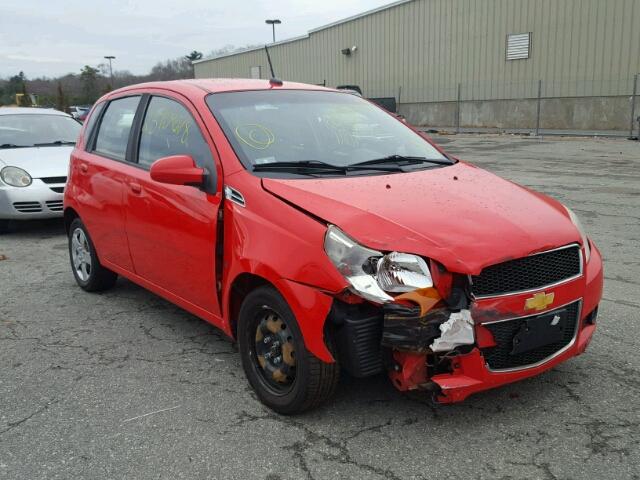 KL1TD66E29B336037 - 2009 CHEVROLET AVEO LS 红色 照片 1