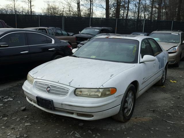 2G4WB52K1X1540399 - 1999 BUICK REGAL LS WHITE photo 2