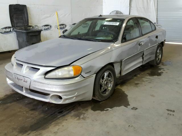 1G2NV52E14C150687 - 2004 PONTIAC GRAND AM G SILVER photo 2