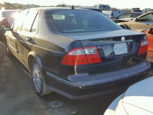 YS3EB49EX33006468 - 2003 SAAB 9-5 LINEAR BLACK photo 3