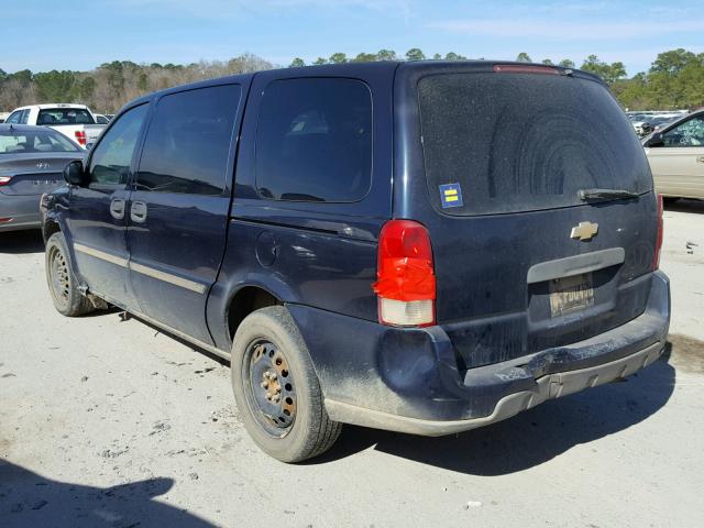 1GNDV23L26D122856 - 2006 CHEVROLET UPLANDER L BLUE photo 3