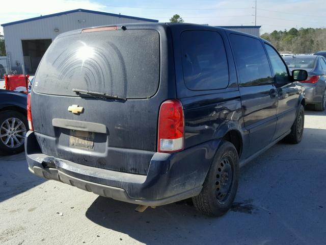 1GNDV23L26D122856 - 2006 CHEVROLET UPLANDER L BLUE photo 4