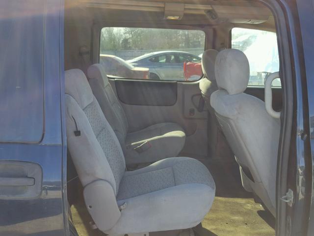 1GNDV23L26D122856 - 2006 CHEVROLET UPLANDER L BLUE photo 6
