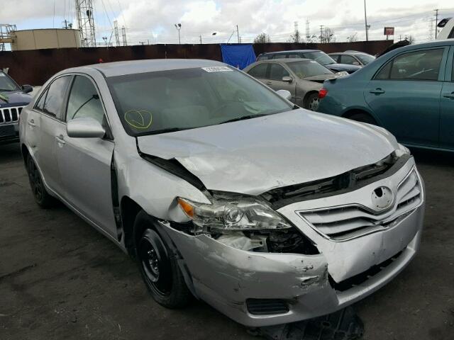 4T1BF3EK7AU088876 - 2010 TOYOTA CAMRY BASE SILVER photo 1