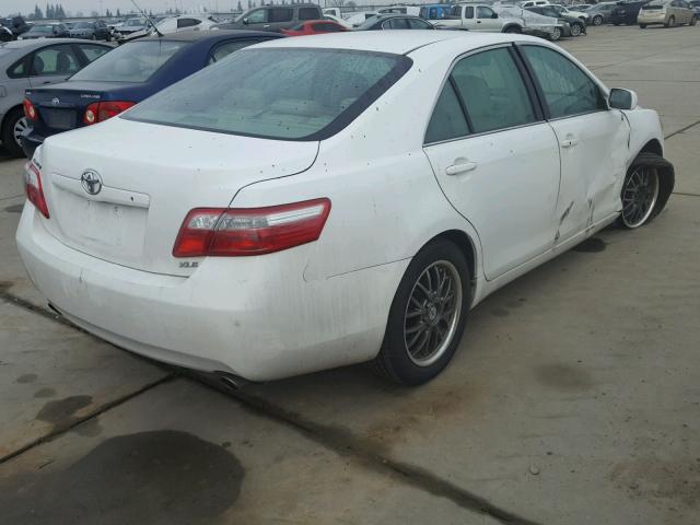 4T1BK46K27U556277 - 2007 TOYOTA CAMRY NEW WHITE photo 4