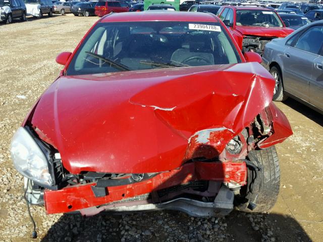 2G1WC583889211812 - 2008 CHEVROLET IMPALA LT RED photo 7