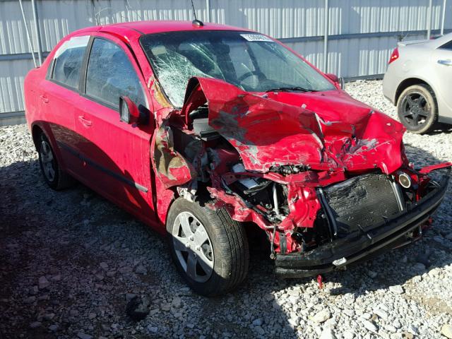 KL1TD5DE0AB123329 - 2010 CHEVROLET AVEO LS RED photo 1