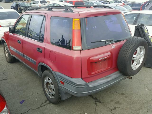 JHLRD1844VC059666 - 1997 HONDA CR-V LX RED photo 3