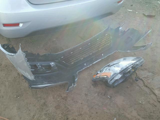 3N1AB7AP9EY210969 - 2014 NISSAN SENTRA S SILVER photo 9