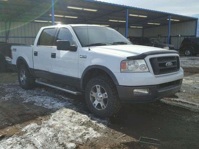 1FTPW14564KD39669 - 2004 FORD F150 SUPER WHITE photo 1