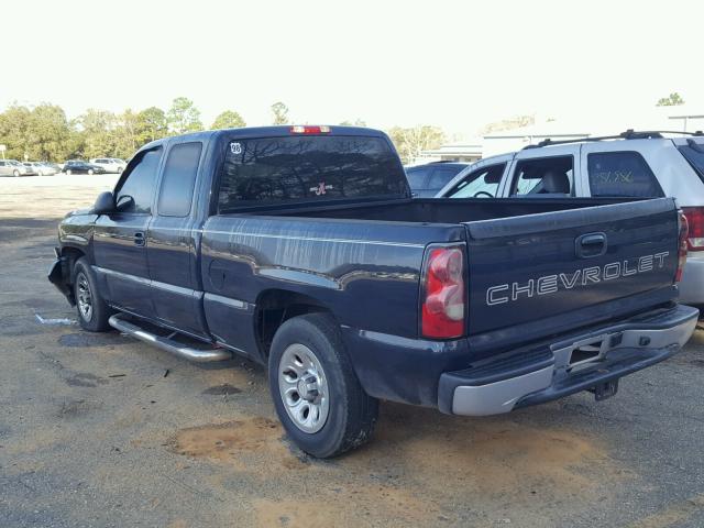 1GCEC19X77Z144346 - 2007 CHEVROLET SILVERADO BLACK photo 3